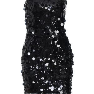 Off-The-Shoulder Reflective Sequined Bodycon Mini Dress for Women – Sexy Nightclub Style with Zipper Detail and Strapless Design