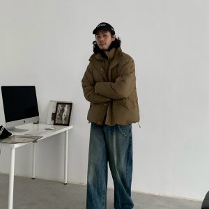 Oversized Floor-Length Jeans for Men and Women - Washed Design, Micro Flared Fit, American Streetwear, 90s Inspired Fashion