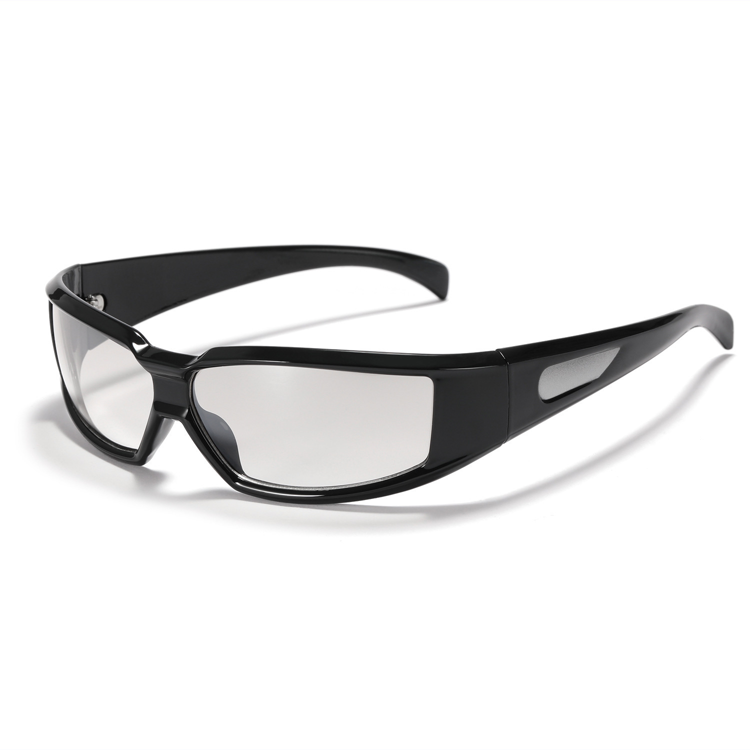 Oversized Y2K Cyberpunk Futuristic Sunglasses for Women - Retro Style Statement Eyewear for Trendy Photography