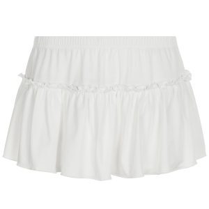 Pleated A-Line Knit Skirt for Women, Slimming Home Skirt, Casual Style, Perfect for 90s and Y2K Fashion Lovers