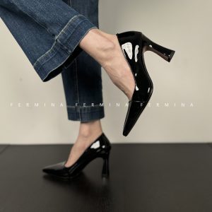 Pointed Toe Shallow Mouth High Heels for Women - Thin Heel Commuting Shoes, Versatile Autumn Style 2024