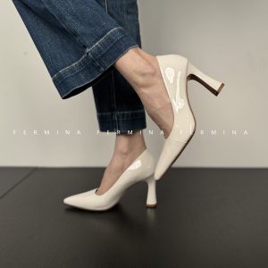 Pointed Toe Shallow Mouth High Heels for Women - Thin Heel Commuting Shoes, Versatile Autumn Style 2024