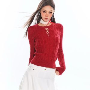 Puff Waist A-Line Skirt for Women - 2025 Spring Floral Bud Design, Slim Fit, Trendy Niche Style, Perfect for Hot Girl Looks