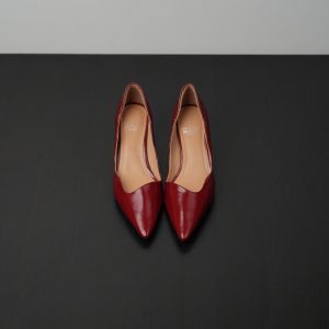 Red Pointed Toe High Heels for Women, Minimalist Thin Heel Office Shoes, Chic Commuting Style, Elegant Fashion Footwear