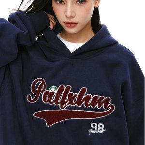 Retro Baseball Hoodie Unisex Loose Fit Sports Jersey Top Jacket - Vintage American Style Streetwear