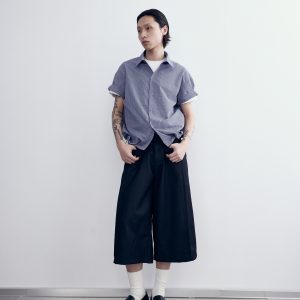 Retro Clean Fit Casual Trousers for Men and Women - High-End Design Loose Straight-Leg Draped Cropped Pants