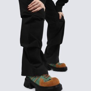 Retro Genuine Leather Small Shoes for Women - Slimming Height-Increasing Thick-Soled Spring/Summer 2025 Style