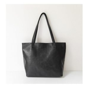Retro Large Capacity Tote Bag for Women - 2025 New Style Soft Surface Commuting Shoulder Handbag