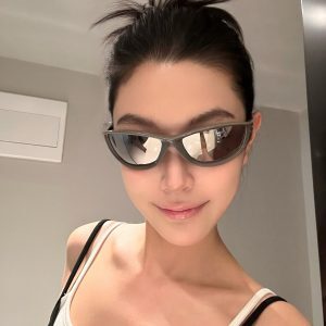 Retro Mercury Color Cycling Sunglasses for Mountaineering - UV Protection, High-End Sports Eyewear, European & American Style
