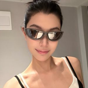 Retro Mercury Color Cycling Sunglasses for Mountaineering - UV Protection, High-End Sports Eyewear, European & American Style