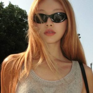 Retro Oval Cat-Eye Sunglasses for Round Faces - Small Frame UV Protection Fashion Accessories