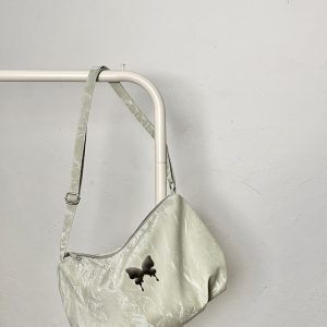 Retro Tote Bag for Women - Fresh Niche Design, Casual Commuting Shoulder Crossbody Bag, 2025 Fashion Trend