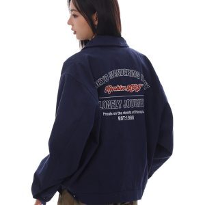 Retro Vintage Jacket for Men and Women, Loose Fit, Versatile High Street Cool Casual Outerwear