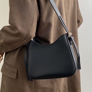 Retro Women's Underarm Saddle Bag - Versatile Crossbody Bag for Spring and Summer 2025 Fashion