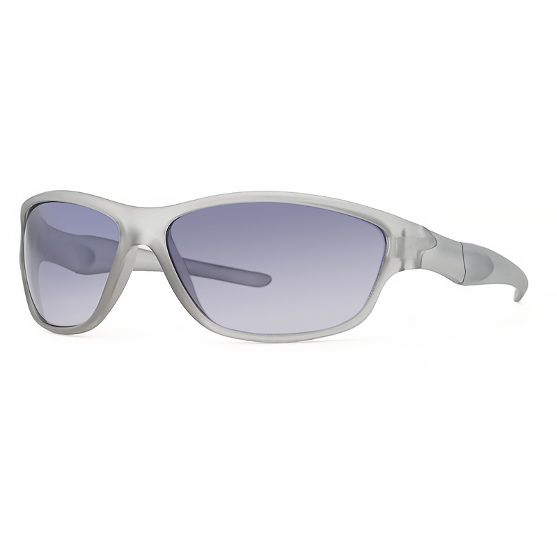 Retro Y2K Punk Matte Gray Sunglasses for Women - Trendy Outdoor UV Protection Cycling Eyewear, European American Style