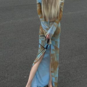 Sexy Color-Block Vest Top & Skirt Set - Women's Summer Elegant High-End Vacation Outfit - Trendy Phuket Style