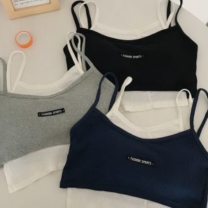 Slimming Layered Tank Top for Women - Sexy Jazz Dance Outfit, Fitness Camisole, Stylish Practice Wear for Dance and Fitness.