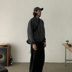 Structured Cut Minimalist Jacket for Men and Women - High-End Lapel Short Coat for Commuting, Fashionable Everyday Wear