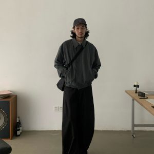 Structured Cut Minimalist Jacket for Men and Women - High-End Lapel Short Coat for Commuting, Fashionable Everyday Wear