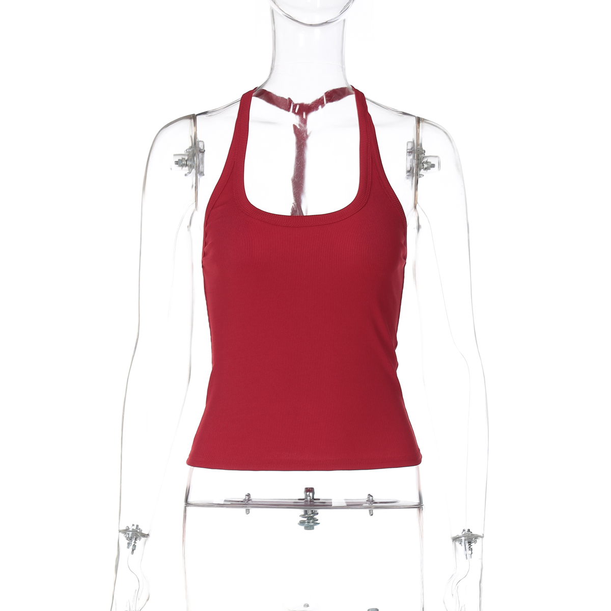 Summer Backless Camisole for Women, Versatile Stretchy Fitted Top in Lulu Style, Sexy Sportswear for Y2K and Modern Looks
