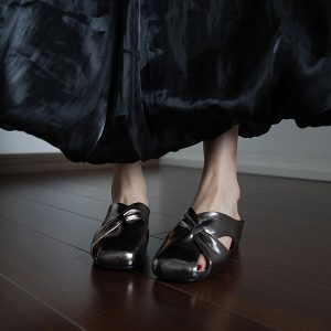 Summer Hollow Out Open-Toe Wedge Slippers for Women - Simple White Beach Style Vacation Footwear