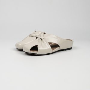 Summer Hollow Out Open-Toe Wedge Slippers for Women - Simple White Beach Style Vacation Footwear