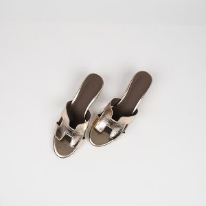 Summer Open-Toe H-Shaped Sandals for Women - Chunky Mid-Heel Vacation Style Footwear
