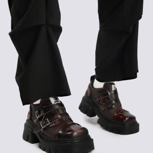 Summer Punk Style Women's One-Strap Height-Increasing Thick-Soled Shoes - Versatile Design for Y2K and 90s Fashion