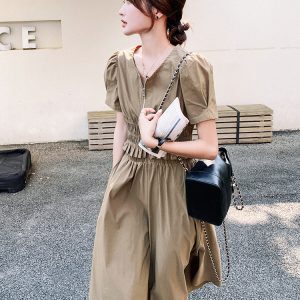 Summer Women's Two-Piece Outfit Set, Waist-Cinching Long Dress, Chic 2025 Style, Age-Reducing High-End Look