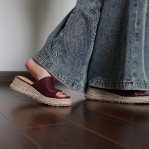 Thick-Soled Straw-Woven One-Strap Sandals for Women, Casual Wedge Heels, Height-Increasing Summer Outdoor Footwear