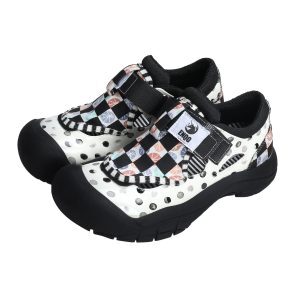 Thick-Soled Ugly Cute Big-Head Velcro Dad Shoes for Women – 2025 Spring/Summer Niche Flats in Y2K Style