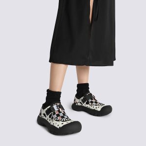 Thick-Soled Ugly Cute Big-Head Velcro Dad Shoes for Women – 2025 Spring/Summer Niche Flats in Y2K Style