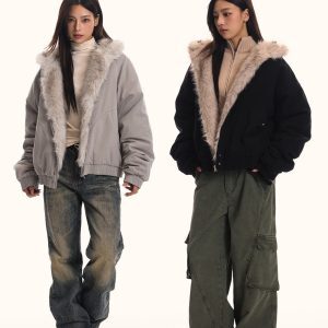 Thickened Fleece Jacket for Men and Women, American Cleanfit Work Coat, Autumn Winter Casual Outerwear
