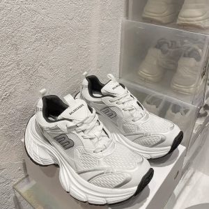Trendy 2025 Summer Thick-Soled Breathable Mesh Dad Shoes for Men - Versatile Casual Sports Footwear