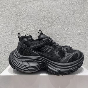 Trendy 2025 Summer Thick-Soled Breathable Mesh Dad Shoes for Men - Versatile Casual Sports Footwear