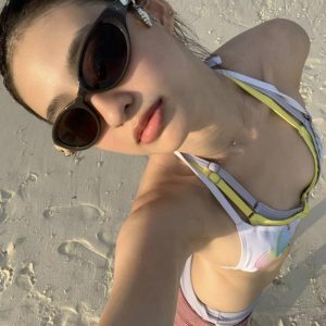 Trendy Jennie-Style Interchangeable Sports Headband Sunglasses for Women - High-End Fashion Accessory for Round and Square Faces