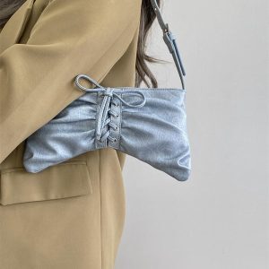 Trendy Pleated Underarm Bag for Women - High-End Feel Handheld Shoulder Small Bag, 2025 Niche Design