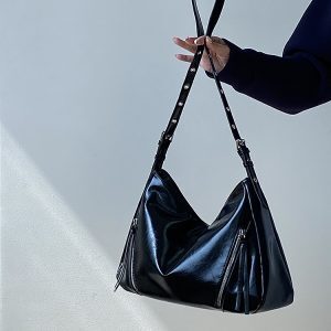 Trendy Unisex Large Capacity Tote Bag - Versatile Commuter Shoulder & Crossbody Bag for Women - 2025 Style