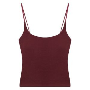 U-Neck Sleeveless Waist-Cinching Off-Shoulder Camisole for Women - Summer Korean Style Slim Fit Short Versatile Top