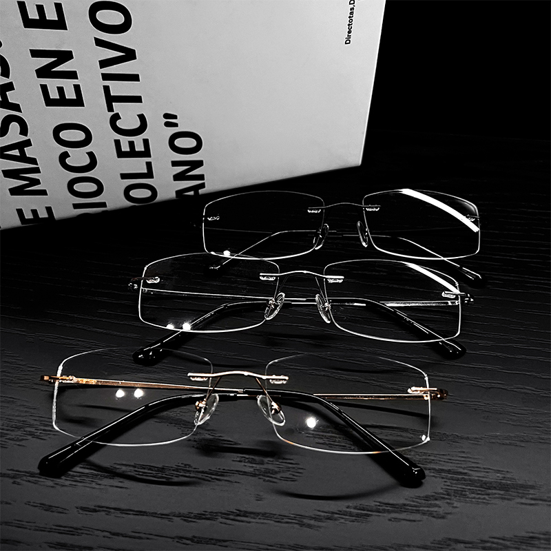 Ultra-Light Frameless Glasses for Unisex - Trendy Makeup-Free Magic Frame, 2024 Fashion Statement