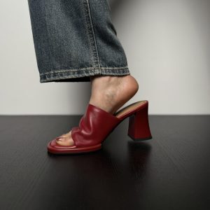 Ultra-Soft Sheepskin One-Strap Sandals for Women - Summer Chunky-Heeled Minimalist Outdoor Footwear