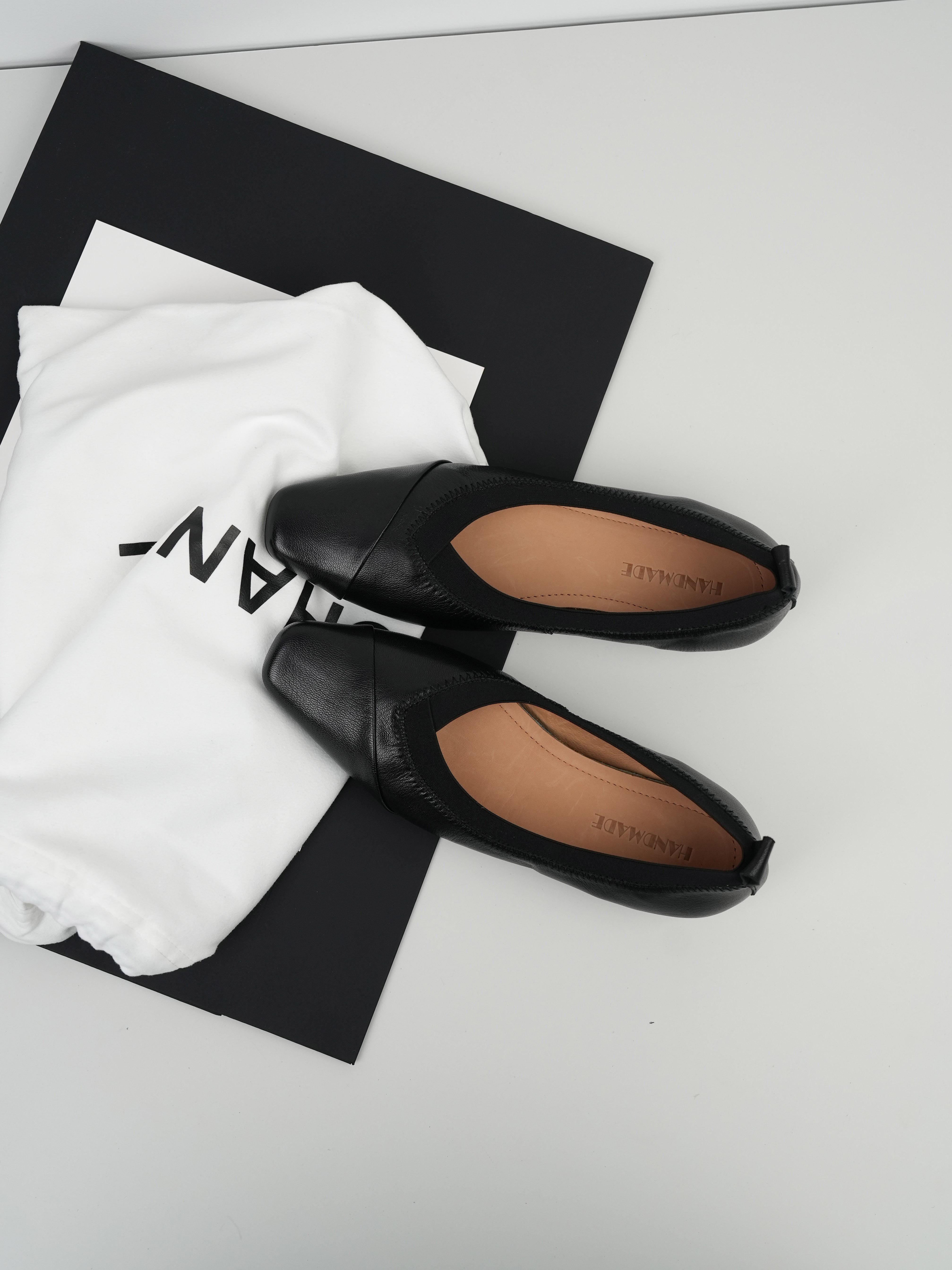 Ultra-Soft Square-Toe Slip-On Flats for Women - Comfortable Commuting and Work Shoes, Easy-On Everyday Footwear