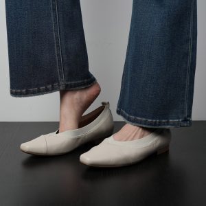 Ultra-Soft Square-Toe Slip-On Flats for Women - Comfortable Commuting and Work Shoes, Easy-On Everyday Footwear