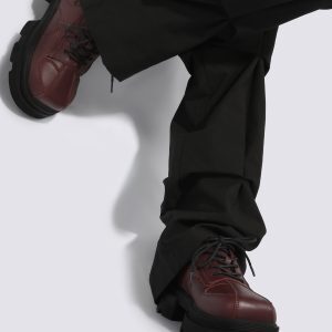 Unisex Genuine Leather Thick-Soled Shoes for Women - 2025 Spring/Summer British Style Height-Increasing Slimming Footwear