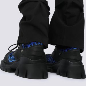 Unisex Genuine Leather Thick-Soled Summer Shoes for Women - Unique Contrasting Color Design, 2025 Trendy Footwear