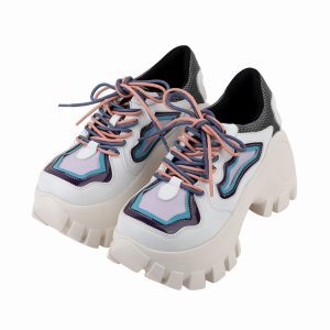 Unisex Thick-Soled Height-Increasing Casual Sports Shoes for Women - 2025 Spring/Summer Fashion Footwear