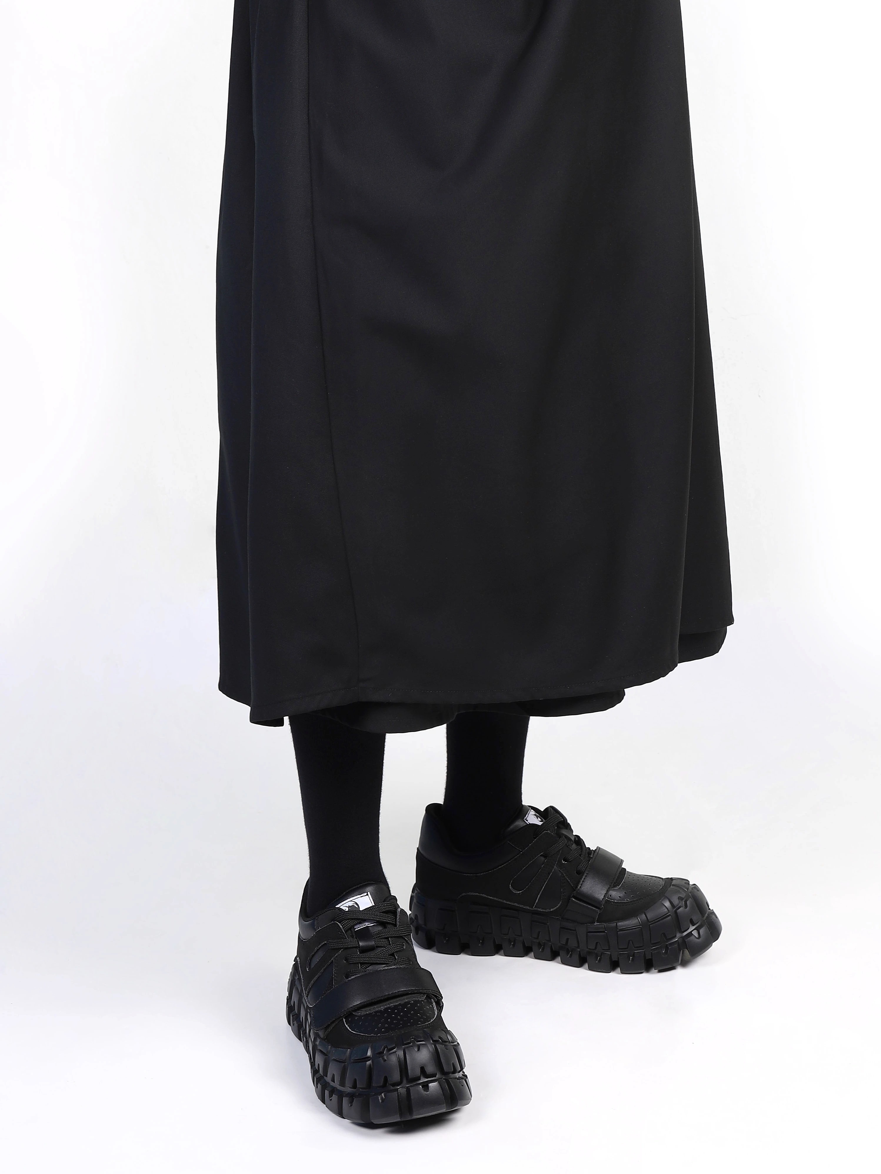 Unisex Thick-Soled Summer 2025 Leather Flats for Women - Stylish Slimming Black Shoes for a Cool, Sweet Look