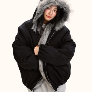 Unisex Winter Cotton Jacket - Trendy American Style, Warm and Comfortable Coat for Men and Women