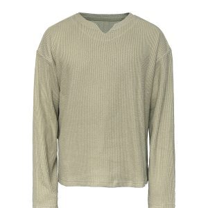 V-neck Jacquard Sweater in Snake Bone Print - Short Loose Fit, Daily Versatile Style for Effortless Y2K Fashion