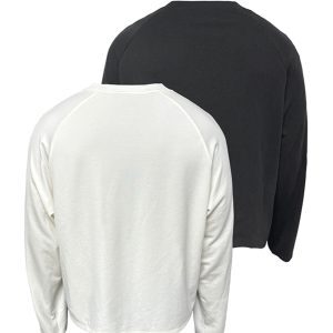 V-Neck Sweater in Merino Wool and Tencel - Casual Long Sleeve Top for Relaxed Style, Perfect for Everyday Wear